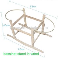 moses basket stand wood rocking stand wooden stand for baby moses basket