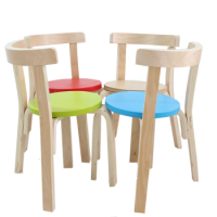 New arrival promotion space saver Kids Chair and table set indoor