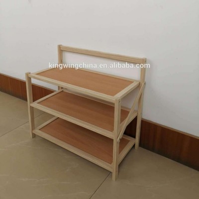 High Folding classic Bookcase handmade wooden book shelf organizer for kids